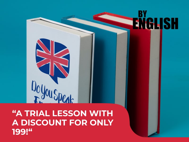 “A trial lesson with a discount for only 199!“