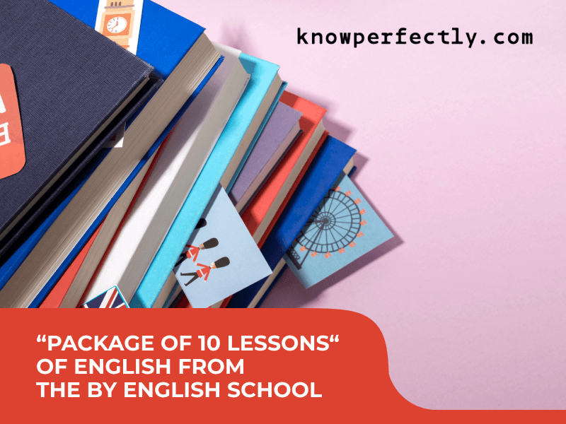 ​“Package of 10 lessons“ of English from the By English school